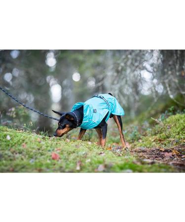 Rukka Pets HASE Raincoat for Dogs - Turquoise - Waterproof & Stylish (Size 25) - Buy Online on GoSupps.com