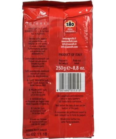  Italian Gourmet E.R. Sao Caff Intenso Lot de 5 caf s intenses 250 g + Italian Gourmet Polpa 400 g - Buy Online on GoSupps.com