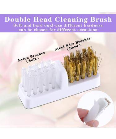 Andibro 2 In 1 Nail Drill Bits Holder 30 Holes Dustproof Nail Bits Organizer Nail Drill Bits Cleaning Brush Case Dustproof Nail Art Drill Bits Stand Display Storage Box Cleaner Manicure Tool (Purple) - Buy Online on GoSupps.com