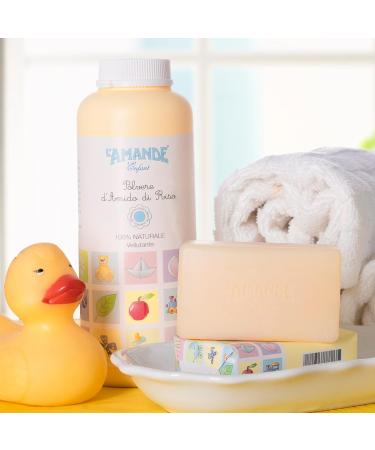 Lamande Rice Strength for Newborns - Soothing Perfumed Crumpers for Babies & Children | Natural Velvet Powder - 150g - Buy Online on GoSupps.com