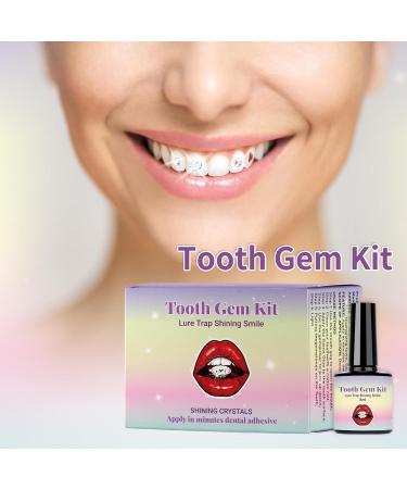 DIY Tartar Set: Fashionable Tooth Jewelry & Easy-to-Install Gemstones for a Sparkling Smile - Buy Online on GoSupps.com