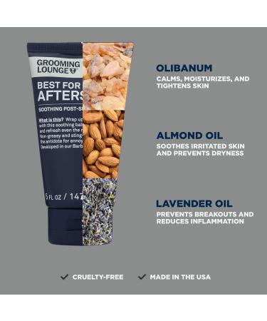 Shop Grooming Lounge Best for Last Aftershave - Soothing Balm for Sensitive Skin - Refreshing Non-Greasy Fragrance-Free - 5 oz | International Shipping - Buy Online on GoSupps.com