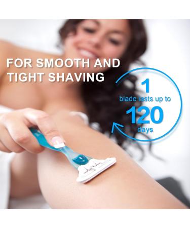 Buy Venus Razor Refills - Women's Razor Blade Refills for a Smooth Shave | Blue Version (Bay Blue B) - Fast International Shipping - Buy Online on GoSupps.com
