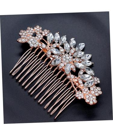 Angoily 1pc Hair Combs Hair Accessory for Women Rhinestone Headpiece Rhinestone Hair Clip Bridal Headpiece Comb Leg Garters for Thigh Accessories Korean Version Bride - Buy Online on GoSupps.com