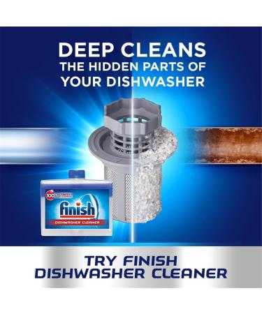 Bundle of Finish Ultimate Plus Infinity Shine Dishwasher 105 Tablets Lemon Bundle 1 x Dishwasher Cleaner 1 x Dishwasher Salt 2kg - Buy Online on GoSupps.com