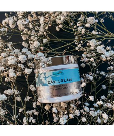 Day Cream with Collagen and Caviar Extract by Lawrens Cosmetics - Moisturizer - uv protector - Hydrates skin - 4oz - Buy Online on GoSupps.com