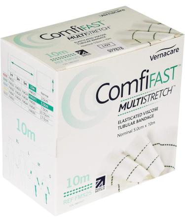 Comfifast Elastic Multistretch Bandage Green Line 5cm x 10m - Medium Limbs -10-25cm Circumference - Buy Online on GoSupps.com