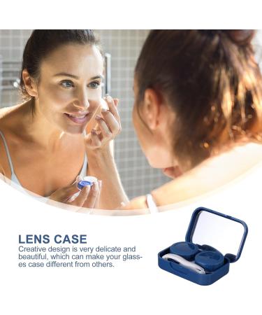 Exceart 4PC Cartoon Contact Lens Case Set - Stylish & Portable Lens Storage Box - International Shipping Available - Buy Online on GoSupps.com