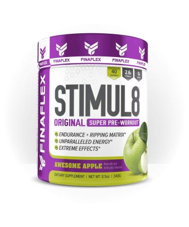 STIMUL8 Original Super Pre Workout - Apple Blast - 40 Servings