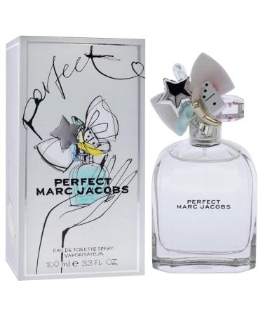 Marc Jacobs Perfect by Marc Jacobs for Women - 3.3 oz EDT Spray Floral 3.4 Ounce (Pack of 1) - Buy Online on GoSupps.com