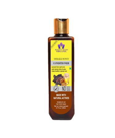 Blessfull Healing Organic Shikakai Honey Natural Hair Conditioner 200 ml (Packing May Vary)