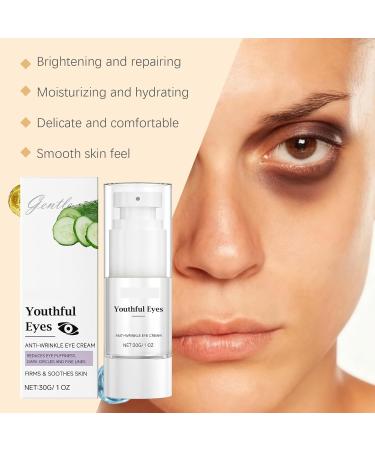 Revitalizing Eye Cream For Tired Eyes - Hydrating Formula To Brighten Smooth & Refresh Delicate Eye Area(3pcs) 1 Count (Pack of 1) - Buy Online on GoSupps.com