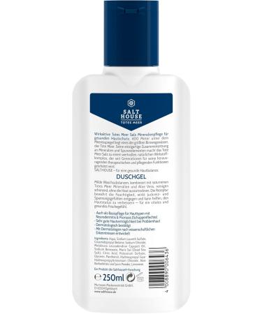 SALTHOUSE Totes Meer Therapie Duschgel 250 ml Gel - Buy Online on GoSupps.com
