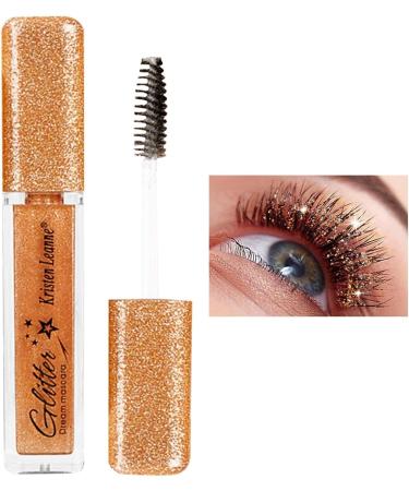 Sparkly Mascara | 0.21 Oz Waterproof Long Lasting Shiny Diamond Mascara Thickening Dazzling Lash Makeup for and Wedding Sritob 3 - Buy Online on GoSupps.com
