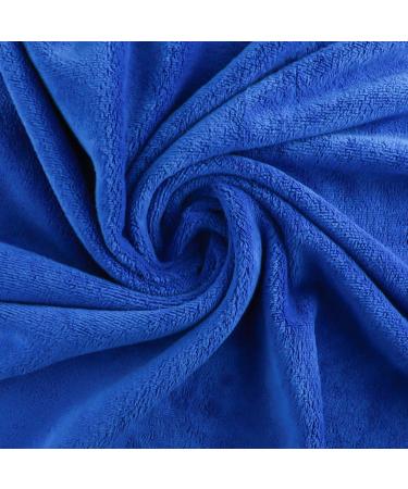 Tancano Large Microfiber Towel for Curly Hair - Anti-Frizz Super Absorbent 59.9 x 129.9 cm - Versatile Bath Spa & Makeup Towel - S. Blue - Buy Online on GoSupps.com