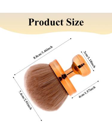 COMNICO Extra Large Body Makeup Brush Self Tanner Brush Foundation Kabuki Powder Brush Super Soft Round-Head for Face Body Blending Liquid Bronzer Buffing Self Tanning Back Lotion Applicator Flawless - Buy Online on GoSupps.com