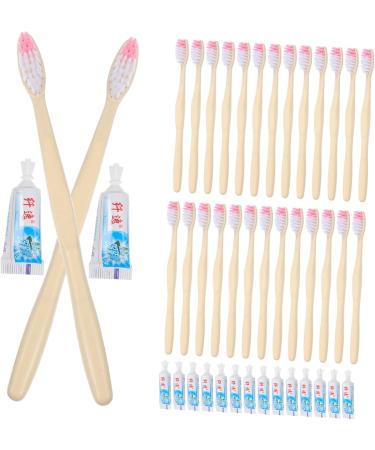 Gleavi 300 Pack Disposable Toothbrushes - Portable Travel Toothbrushes with Toothpaste for Bathroom & On-the-Go Use - Buy Online on GoSupps.com