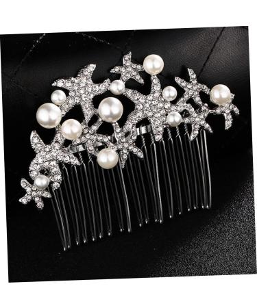 HONMEET Wedding Hair Comb Hair Pearls Hair Teasing Comb Hair Combs for Women Comb for Bridal Wedding Headpiece for Bride Hair Comb for Bride Halloween Hair Comb Rhinestone Hair Comb Tiara - Buy Online on GoSupps.com