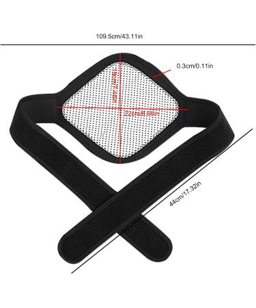 ONLYNERY Heated Back Bandage | Soft Lumbar Support Belt for Posture Correction & Spine Fitness | DOT-Matrix Thermal Belly Warmer - International Shipping Available - Buy Online on GoSupps.com