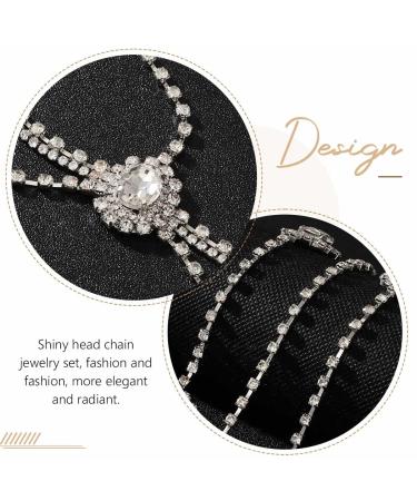 Crystal Bohemian Head Chain for Women and Girls - Rhinestone Wedding Hair Jewelry - Buy Online on GoSupps.com