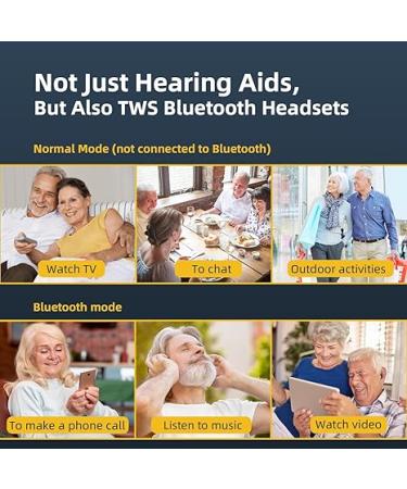 16 Channel Bluetooth Hearing Aids for Seniors | Rechargeable & Noise Cancelling - Buy Online on GoSupps.com