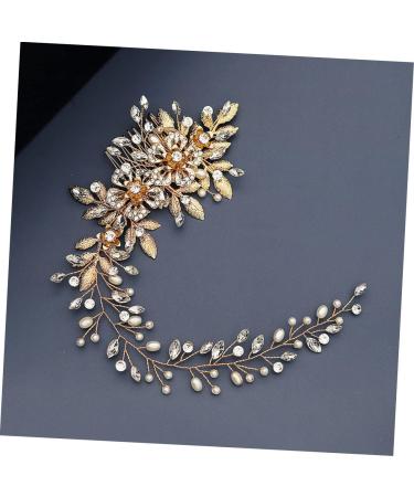 MAGICLULU 1pc Comb Alloy Headdress Bridal Headdress Wedding Hair Decoration Bridal Hair Accessories Wedding Hair Accessories Creative Wedding Hairpin Bride Headdress Hair Pin - Buy Online on GoSupps.com