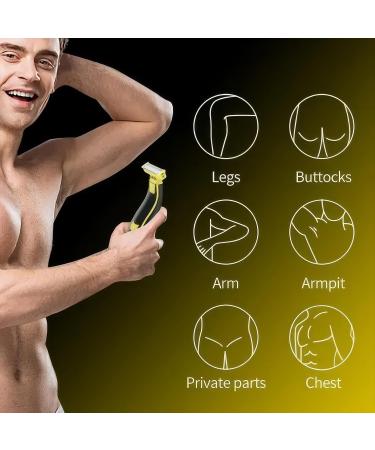Buy Full Body Electric Shaver for Men - Waterproof Wet & Dry Rotary Trimmer | Model #7 Black - International Shipping Available - Buy Online on GoSupps.com