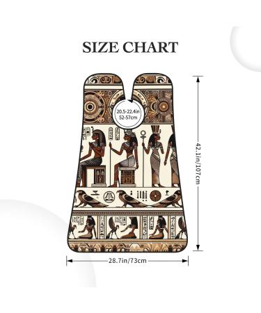 Augenstern Men s Shaving Apron - Egyptian Horus Ra Falcon Design | Beard Bib for Easy Cleanup - Buy Online on GoSupps.com