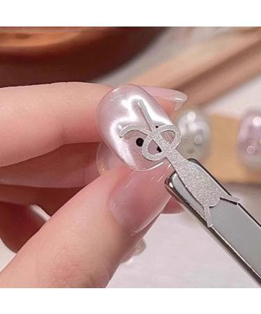 Aimant Magn tique Effet il de Chat pour Ongles | Aimant Magn tique D coration Ongles en Forme de Lapin | Effet C ur D coratif Accessoires de Vernis Portatifs pour D butants Professionnels Salons & - Buy Online on GoSupps.com