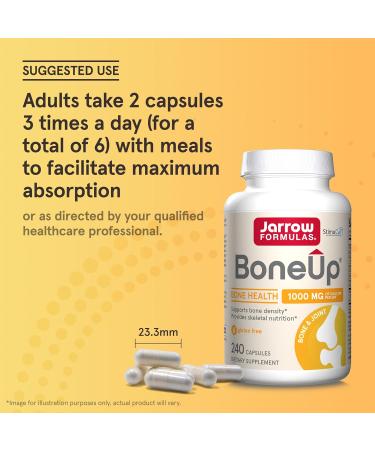 Jarrow Formulas Bone-Up - 240 Capsules for Strong Bones & Joint Support - Buy Online on GoSupps.com