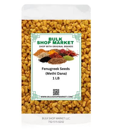 fenugreek seed spice by BulkShopMarket all size from small to bulk 3.5 oz,7 oz,1 lb,3 lb,6 lb,9 lb,30 lb,54 lb (1 Pack of 1 LB)