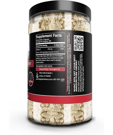 Pure Original Acerola Cherry 730 Capsules | Lab Verified | No Fillers | 730 Count - Buy Online on GoSupps.com