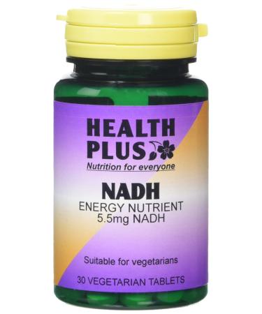 Health Plus NADH 5.5mg Energy Supplement - 30 Tablets