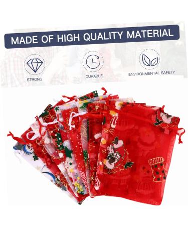 Hoement 36pcs Christmas Cheesy Bag Storage Bags The Storage Pouch Pouch Beam Port Jewelry 10X15CM As Shown - Buy Online on GoSupps.com