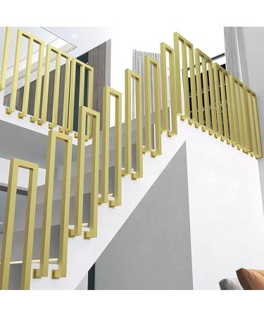Metal Railings U-Shaped Stair Handrail Indoor Non-Slip Stairs Railing Support Rod for Garden Decorative Fence - Buy Online on GoSupps.com
