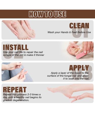 Extra Strength Toenail Treatment - Nail Treatment for Fungus & Discoloration (1 fl oz/30 ml) | Effective Toe Nail Solutions - Buy Online on GoSupps.com