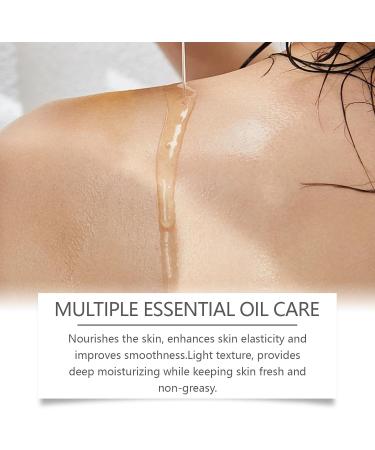  Bploar Body Oil Nourishing Body Oil Radiant Glow for Dry Skin Non-greasy Body Care After Shower for Smooth Hydrated Skin (260ml Coconut) - Buy Online on GoSupps.com