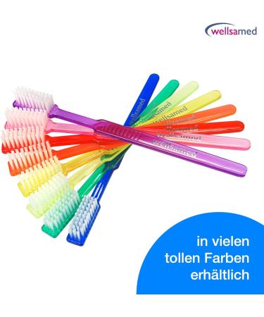 Wellsamed Wellsabrush Disposable Toothbrushes Impregnated with Toothpaste Pink Ideal for Travel and Travel - Pack of 100 - Buy Online on GoSupps.com