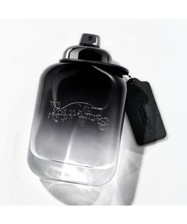 Coach for Men Eau de Toilette - Long Lasting Fragrance with notes of Pear Nashi Cardamom & Vetiver - Fougere & Woody 3.3 Fl Oz (Pack of 1) - Buy Online on GoSupps.com