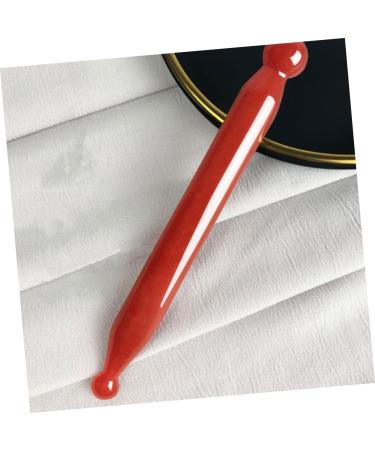 Beavorty Tendon Massage Tools | Manual Acupressure Device & Point Massager | Harz Natural - 12.50x1.20cm Dark Red - Buy Online on GoSupps.com