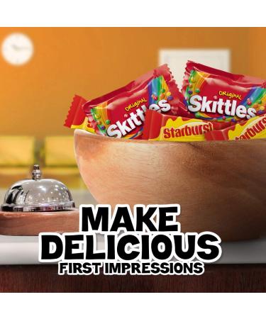 Skittles & Starburst Fun Size Variety Mix - 31.9 oz Bag, 65 Pieces - Pack of 1 - Buy Online on GoSupps.com