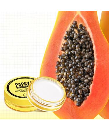  Beslibate Natural Lip Mask Moisturizing Non-Adhesive Vegan & Cruelty Free Lip Mask Lip Care Suitable for All Tastes of Human Papya (6) - Buy Online on GoSupps.com