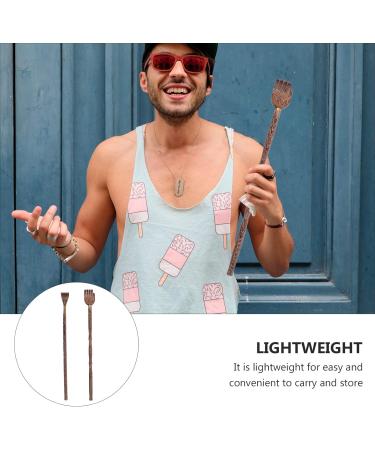 2-Pack Wooden Back Scratchers - Durable Finger-Like Body Massager for Itching Relief | Perfect Gift for Friends & Family - Buy Online on GoSupps.com