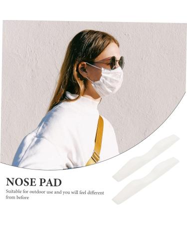 Buy Besportble Anti-Slip Nose Sponge Pads for Glasses & Masks | 10x1cm White Stripes International Shipping Available - Buy Online on GoSupps.com