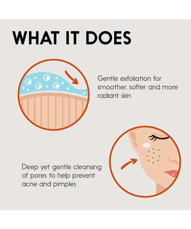 I LOVE MY SKIN Konjac Facial Sponge - 100% Natural Exfoliating Scrubber for Gentle and Thorough Cleansing - Unclogs Pores, Removes Dead Skin, Dirt, and Makeup - Ideal for Baby Bath - Pristine White - Buy Online on GoSupps.com