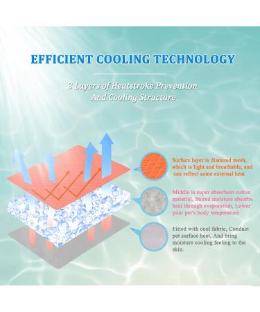 Summer Dog Cooling Vest - Breathable Mesh Jacket for Small Medium Large Dogs | Adjustable with Reflective Stripes | Ideal for Outdoors Hiking & Climbing - XL Pink - Buy Online on GoSupps.com