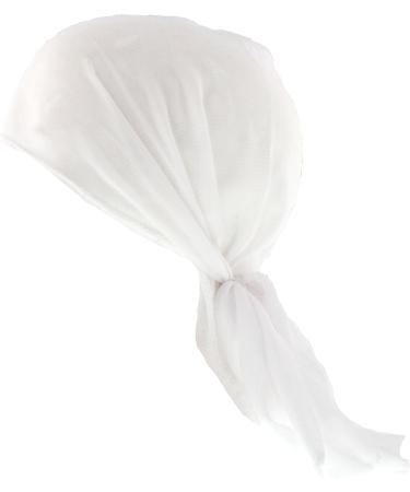 Zac's Alter Ego Durag/Cap/Biker Headscarf/Bandana White - Buy Online on GoSupps.com
