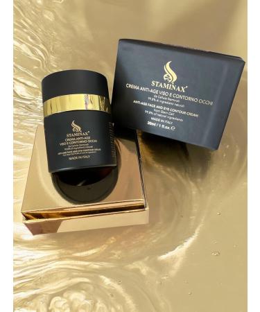  STAMINAX Anti-aging face and eye contour cream with stem cells (Made in Italy) - Buy Online on GoSupps.com