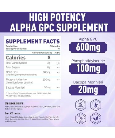 SUGAWITA Lysine Gummies and Alpha GPC Gummies - Buy Online on GoSupps.com