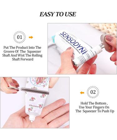 6 Pack Metal Toothpaste Squeezer Stainless Steel Tube Key Roller - Bathroom Creams Paint Tool (Silver) - Buy Online on GoSupps.com